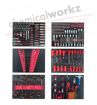 chemicalworkz Professional Tool Cart Werkzeugwagen 254tlg.